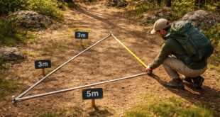 découvrez comment utiliser la méthode 3/4/5 de pythagore pour mesurer et vérifier les triangles lors de vos activités de plein air, une technique simple et efficace pour vos aventures en nature.
