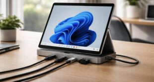 découvrez nos solutions de câblage propre avec dock usb-c et adaptateurs indispensables pour optimiser l'utilisation de votre tablette tactile microsoft. simplicité, efficacité et organisation garantie.