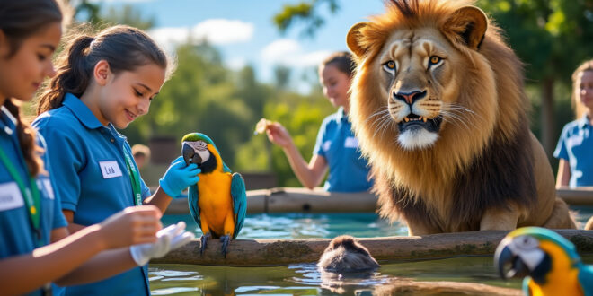 découvrez la formation de soigneur animalier en parc zoologique au lycée saint-andré. apprenez à prendre soin des animaux tout en développant vos compétences professionnelles dans un environnement stimulant.