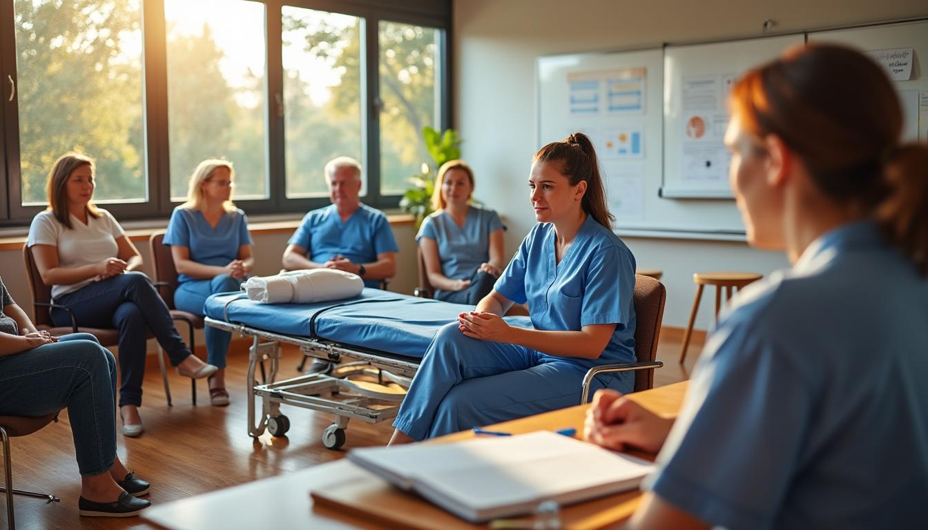 découvrez une formation gratuite et rémunérée d'auxiliaire de vie, conçue pour vous préparer à un métier d'avenir. acquérez les compétences nécessaires pour soutenir les personnes dépendantes tout en bénéficiant d'une expérience professionnelle enrichissante. ne manquez pas cette opportunité de construire votre avenir dans le secteur de l'aide à la personne.