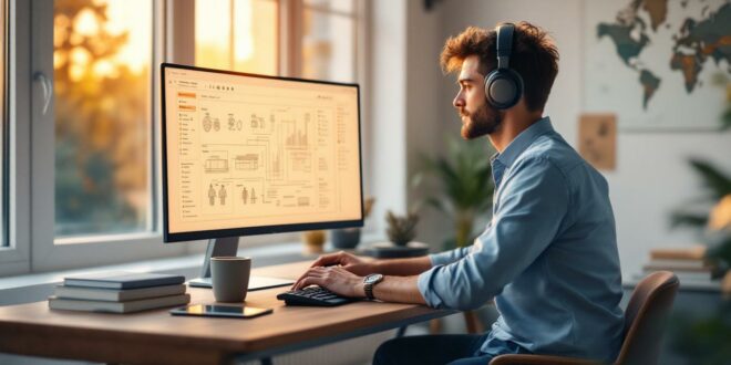 explorez les bénéfices d'une formation en espagnol technique en ligne : améliorez vos compétences linguistiques professionnelles à votre rythme, où que vous soyez.