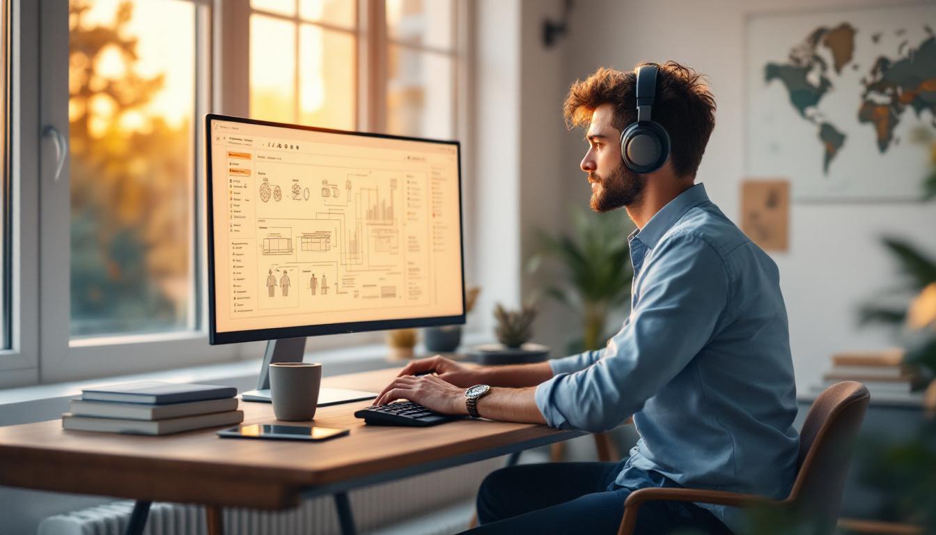 explorez les bénéfices d'une formation en espagnol technique en ligne : améliorez vos compétences linguistiques professionnelles à votre rythme, où que vous soyez.