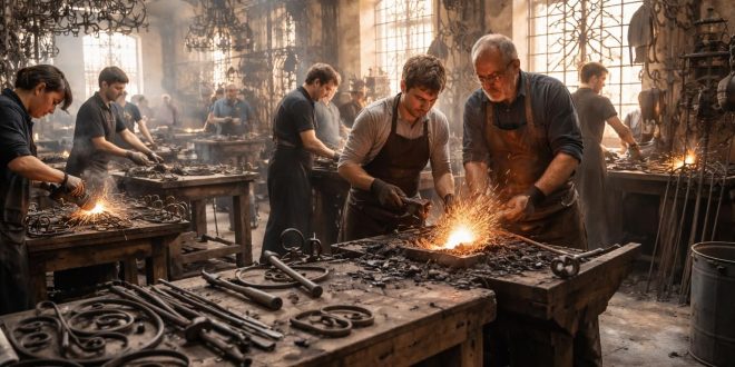 découvrez nos formations en ferronnerie d’art alliant ateliers pratiques et préparation aux diplômes pour maîtriser cet art traditionnel.