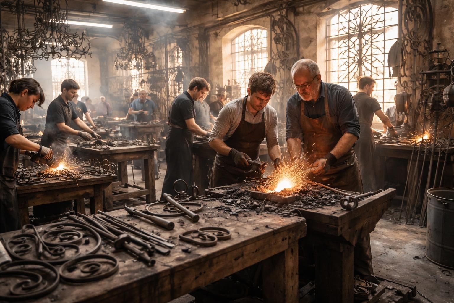 découvrez nos formations en ferronnerie d’art alliant ateliers pratiques et préparation aux diplômes pour maîtriser cet art traditionnel.