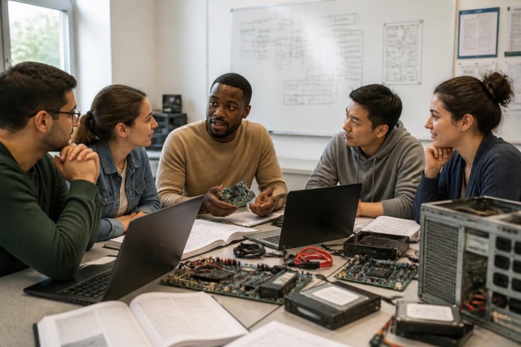 découvrez les témoignages d'anciens élèves de la formation en maintenance informatique studi et apprenez comment cette formation a transformé leur carrière.