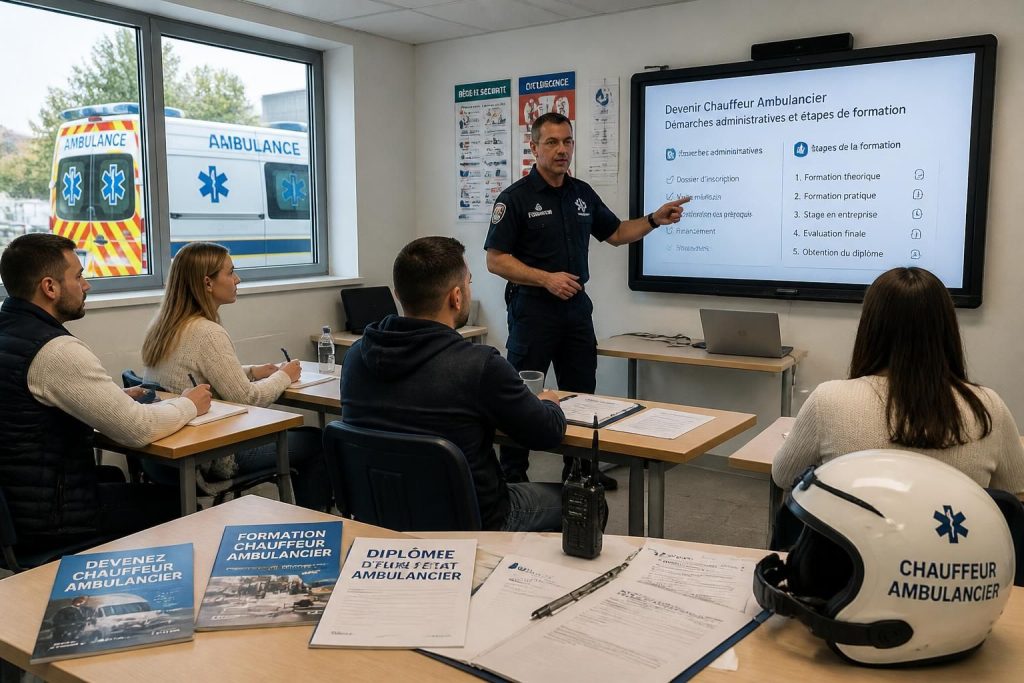 découvrez les étapes essentielles et les démarches à suivre pour devenir chauffeur ambulancier grâce à notre formation complète et adaptée.