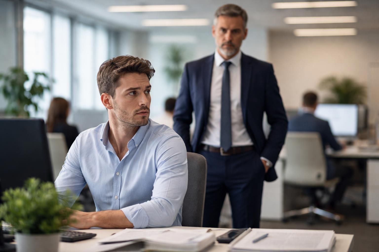 découvrez comment le fait que votre patron vous regarde souvent peut influencer l'ambiance au travail et affecter votre quotidien professionnel.