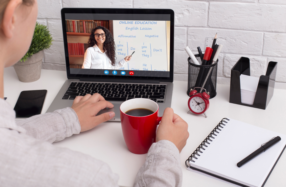 apprendre l'anglais en ligne