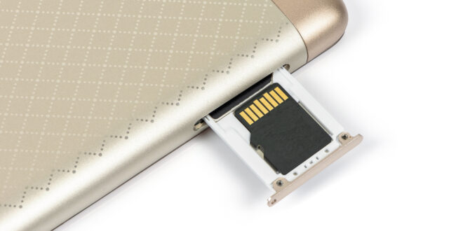 carte microSD pour le téléphone